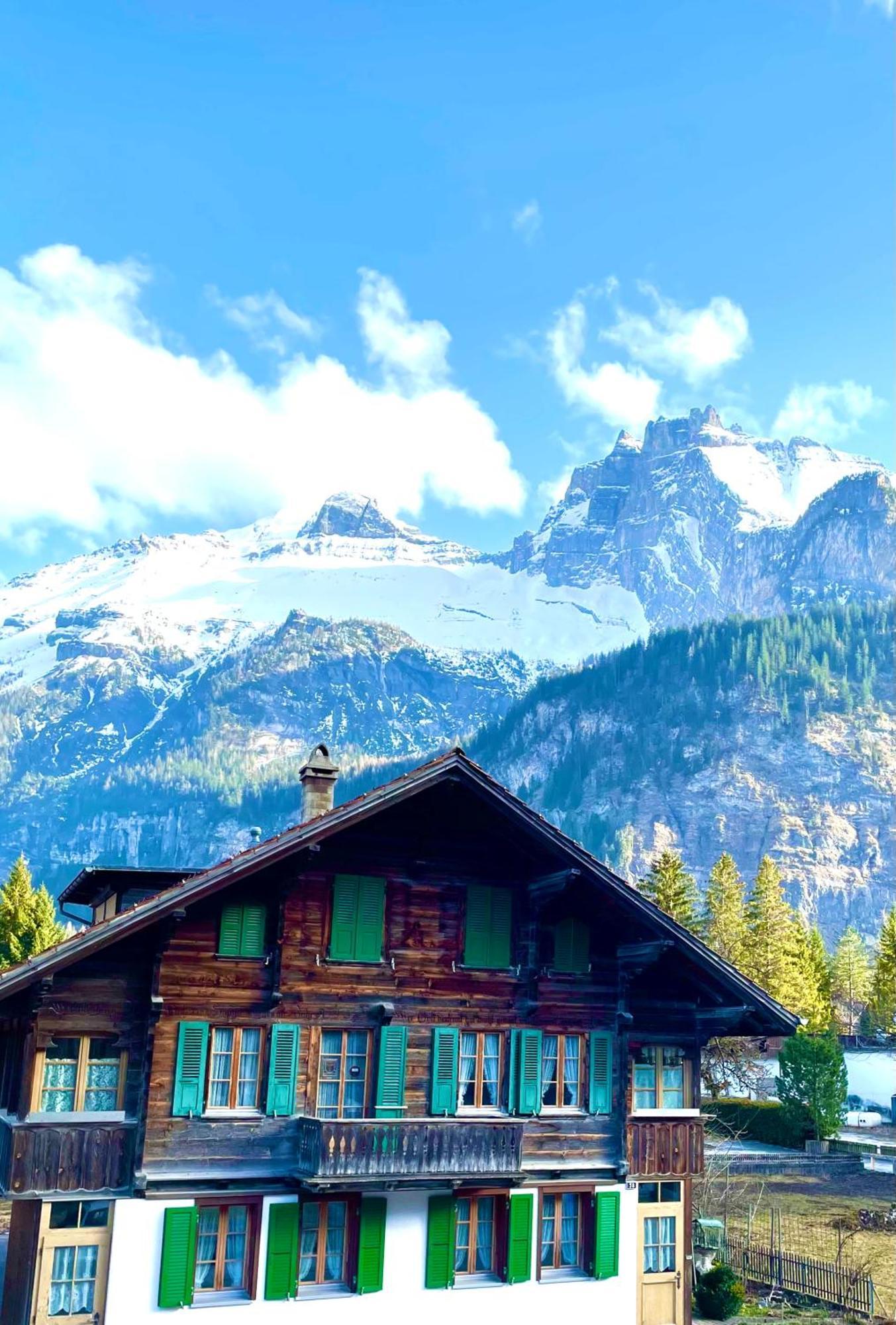 Charming, Well-Equipped Alpine Apartment Kandersteg Εξωτερικό φωτογραφία